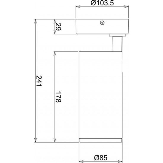 Griestu lampa LUCEA TILT CCT 15W