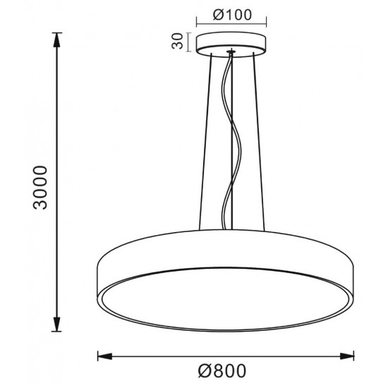 Piekarama lampa Menkar 800