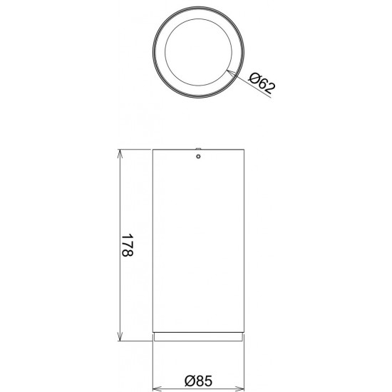 Griestu lampa LUCEA CCT 20W