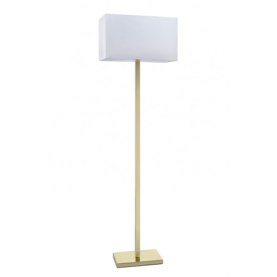 SAVOY Floor 1L Brass/White