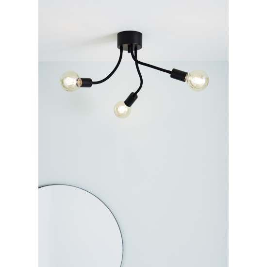 MEDUSA Ceiling 3L Black MEDUSA Ceiling 3L Black